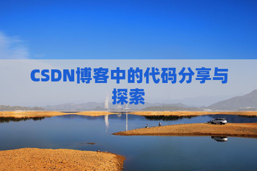 CSDN博客中的代码分享与探索 CSDN博客中的代码分享与探索